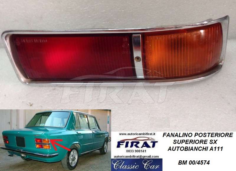 FANALINO POSTERIORE A111 SUP.DX